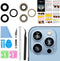 ASDAWN Back Camera Lens Glass Replacement for iPhone 13 Pro and 13 Pro Max, rear Lens Glass Replacement kit with Pre-Installed Adhesive + Installa...
