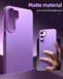 Dssairo for samsung galaxy a35 5g phone case,with 2 pack Tempered Glass Screen Protector?18FT Drop Resistant Matte Back Cover Shockproof Slim Fit ...