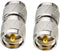 DHT Electronics RF coaxial Coax Adapter UHF Male to Male PL-259 Connector Pack of 2...