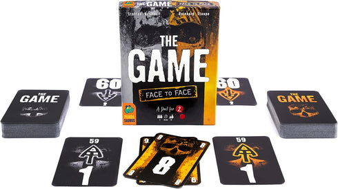 Pandasaurus Games The Game Face to Face Card Game | Two Player Strategy Game | Interactive Dueling Game | Fun Family Game for Adults and Kids | Ag...