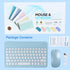 Bluetooth Keyboard and Mouse Combo?Rechargeable keyboard mouse combo?Ultra-Slim Portable Compact Wireless Mouse Keyboard Set for iPad/iPad Pro/iPa...