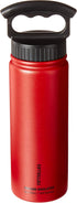 Fifty/Fifty Sport Water Bottle, 3 Finger Wide Mouth Cap, 18 oz/530mL, Cherry Red...
