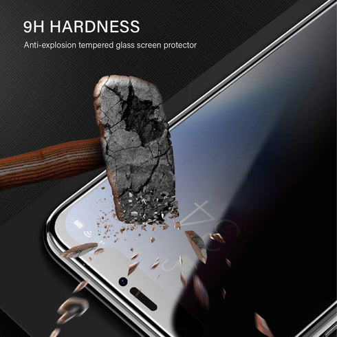 ZUSLAB Privacy Screen Protector Compatible with Apple iPhone 11 Pro, Anti Spy Tempered Glass Screen Protector Full Coverage...