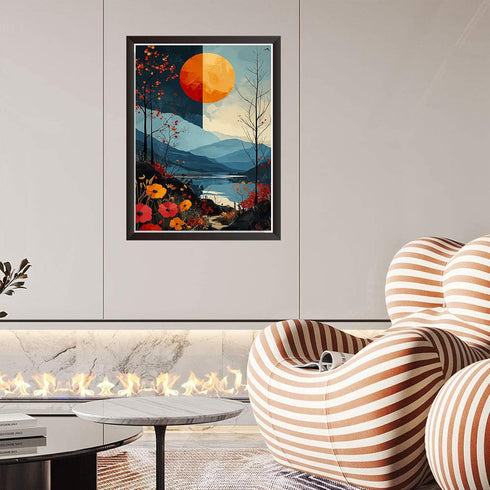Perycomly Diamond Painting Kits for Adults, 5D Landscape Diamond Art Kits, Full Drill Rhinestone Diamond Painting Kit for Beginners, Great Gift De...
