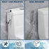 Handheld Bidet Sprayer for Toilet,Toilet Bidet Sprayer Holder,Portable Pet Shower,Toilet Water Sprayer,Bidet Attachment Bathroom Stainless Steel S...