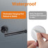 Matte Black Bathroom Toilet Paper Holder, Premium Thicken SUS304 Stainless Steel Rustproof Wall Mounted Toilet Tissue Roll Holder for Bathroom, Ki...