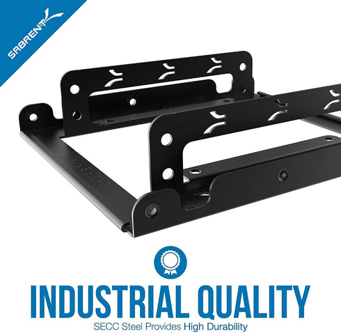 SABRENT 2.5 Inch to 3.5 Inch Internal Hard Disk Drive Mounting Bracket Kit (BK-HDDH)...