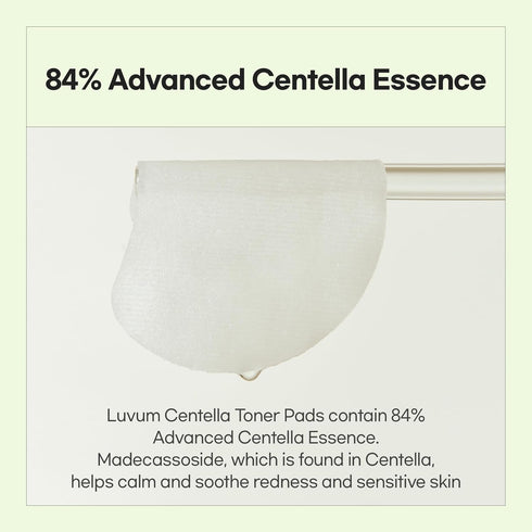 Centella Toner Pads - Advanced Calming & Soothing - Hydrating Toner Formula - Calming Solution for Sensitive Skin - Korean Skin Care, 60 pads...