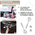 12 Pcs 580790401 Snow Throwers Shear Bolts and Nuts for Husqvarna/AYP 539976978, 595086601 588077502 2 Stage Snow Blowers 570XP 575XP...