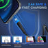 OIITH MFi Certified for iPhone Charger Cable 3 Pack 3 Ft, for Lightning Charging Cord, Fast 2.4A for iPhone USB Cord Compatible with iPhone12/11/X...