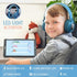 PowerLocus Bluetooth Headphones for Kids, Wireless Bluetooth Headphones, Kid Headphones Over Ear with LED, Foldable Headset with Mic,Volume Limite...