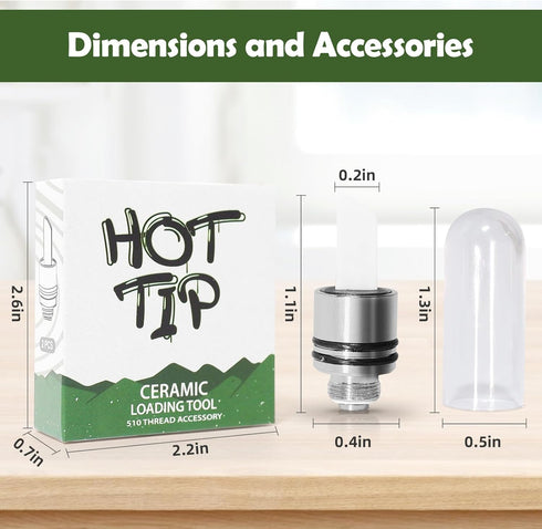 Ceramic Hot Knife Tip are Heating Multi-Tool for Slicing Wax or Viscous oil etc (Black)...
