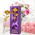 Childom Birthday Gifts for Women,Christmas Rose Gifts for Mom,Gold Rose Present for Her,Wife,Sweet Artificial Flower for Grandma,Daughter,Women,Ch...