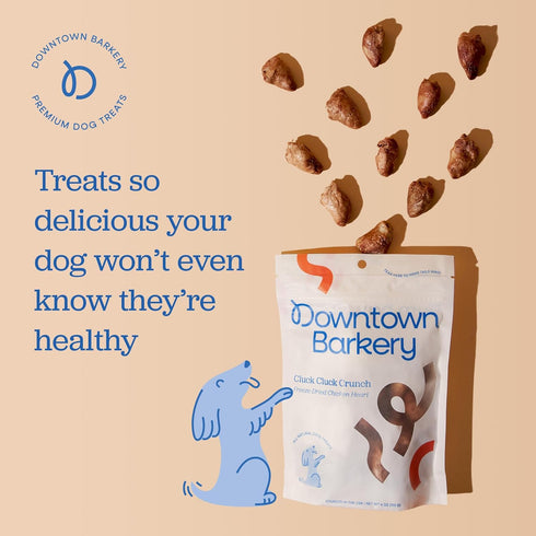 Downtown Barkery Freeze Dried Dog Treats - Single Ingredient, Low Calorie Dog Treats Rich in Vitamins and Minerals - All Natural Dog Treats - Free...