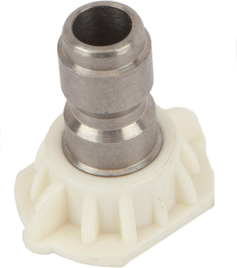 Forney 75156 Pressure Washer Accessories, Quick Connect Spray Nozzle, Wash, 40-Degree-by-4.5mm, White...
