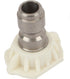 Forney 75156 Pressure Washer Accessories, Quick Connect Spray Nozzle, Wash, 40-Degree-by-4.5mm, White...