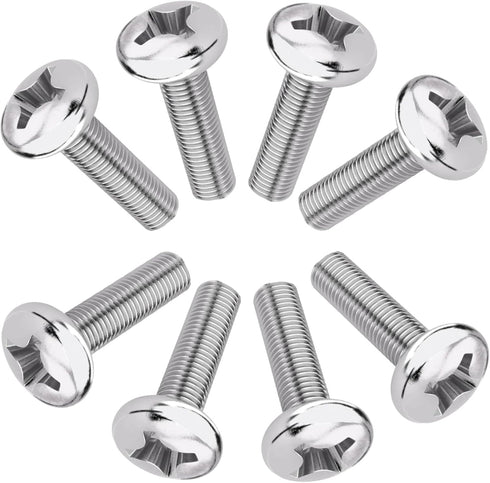 M4 10mm TV/Monitor Wall Mount Screws for 75x75mm and 100x100mm Brackets Metric Screws & Washers for Mounting Any TV/Monitor VESA Compatible...