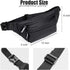Fanny Pack Crossbody Bags for Women Girls Men Kids Shoulder, Running Belt Bag Leather Phone Pouch, Waterproof Chest Waist Bags for Travel Walking ...