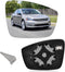VW Passenger Right Side Mirror Glass for 2011-2018 Volkswagen Jetta Passat Beetle Convex Heated Mirror Glass Replacement with Backplate & Holder...