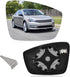 VW Passenger Right Side Mirror Glass for 2011-2018 Volkswagen Jetta Passat Beetle Convex Heated Mirror Glass Replacement with Backplate & Holder...