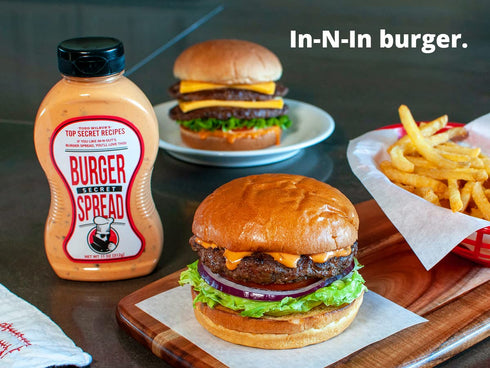 Todd Wilbur's Top Secret Recipes Burger Secret Spread (Like In-N-Out Burger Spread) - Use on Burgers, Sandwiches, and Wraps for Restaurant Flavor ...