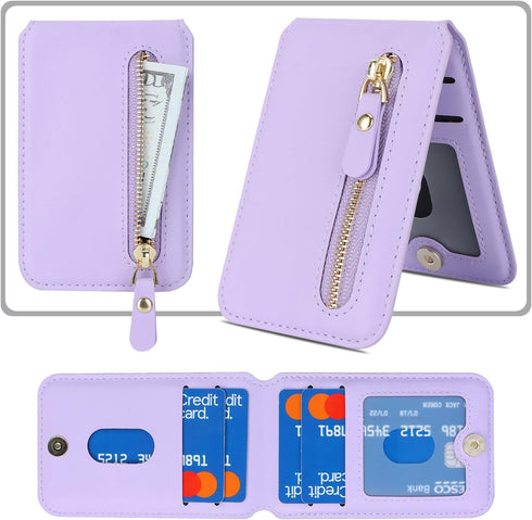 Cavor for Magsafe Wallet,for Apple Magsafe Wallet with Adjustable Stand?Magnetic Wallet for iPhone 14 Pro Max/14 Pro/15/14 Plus/13/12,Magsafe Card...