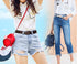 Hollow Leather Belts for Women, Soft Leather Womens Belts with Pin Buckle...