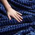 Clara Clark Cut Plush Fleece Throw Blanket - Throw Size - Lightweight Super Soft Fuzzy Luxury Bed Blanket for Bed - Machine Washable - (50x60) (Na...