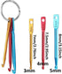 Zuoyou Crochet Hook Kit with Mini Keychain Crochet Hook, Aluminum Tunisian Afghan Crochet Knitting Needle with Eye......