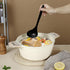 20 Pcs Large Plastic Serving Spoons Disposable Soup Spoons Heavy Duty Spoons for Catering Party Cooking Weddings Buffet Restaurant Office,9 x 2.8 ...