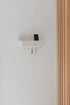 Umbra Estique Entryway Organizer, Great for Storing Keys, Small Accessories, Mail, Wallets and More, White Finish...