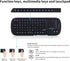 iPazzPort 2.4GHz Wireless Mini Keyboard with Touchpad Mouse Combo for Android TV Box/PC/Tablet/PS4/Raspberry Pi 3/HTPC KP-19SM...