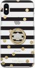 Kate Spade New York Universal Ring Stand - Black / White Stripes w/ Spade...