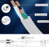 Extension Cord with Switch On/Off White Three Prong Grounded Plug Indoor/Outdoor Power Cord 4.92 FT Waterproof and Flame (White)...