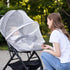 Mosquito Net for Stroller,Encrypted Stroller Mosquito Net Full Cover with Double Zipper,Breathable & Foldable Netting for Baby Cover(White)...