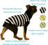 YQYS Dog Shirts Multi-color Striped Cotton Vest for Small Dogs and Cats Puppy Clothes Teacup Dog Clothing Tank Top for Chihuahua Miniature Pinsche...