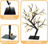 PEIDUO 17.5 Inch Lighted Cherry Blossom Tree, 48 Warm White Lights Plug in Adapter, Light up Bonsai Tree for Christmas Indoor Home Bedroom Living ...