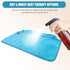 USB Heating pad for Back, Neck, and Shoulder Pain Relief with Two Straps - Dry & Moist Heat Therapy Option (Blue)...