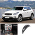 Center Console Gear Shifter Knob Hand Brake Cover Compatible with Infiniti G37 G35 G25 Q40 FX35 FX37 FX50 QX70 QX56 EX35 EX37 EX25 QX50/Nissan Pat...