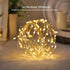 koopower 2X 50 LEDs Battery Fairy Lights on 16ft Waterproof Copper String for Outdoor (8 Modes), Warm White...