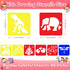 LanMa Drawing Stencils for Kids, 48 Pieces Plastic Drawing Painting Stencil Templates for Kids Crafts School Art Projects...