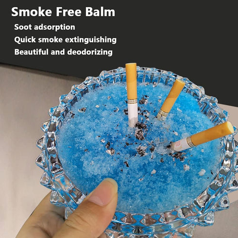 Magic Ashtray Sand, Smokeless Ashtrays for Cigarettes Indoor, Quickly Extinguish Smoke and Adsorb Soot, Prevent Secondhand Smoke, Odor Eliminator,...