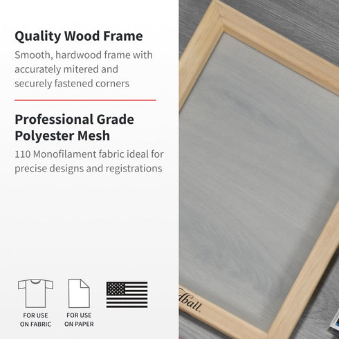 Speedball 4712 10-Inch-by-14-Inch Screen Printing Frame...