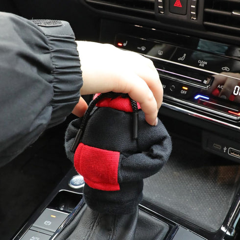 Gear Shift Hoodie, Upgraded Universal Hoodie Car Gear Shift Cover, Funny Shifter Hoodie, 5.9 Inch Car Shifter Stick Protector Decoration(Mixed Bla...