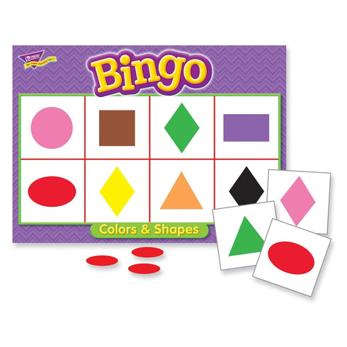 Colors & Shapes Bingo Game...