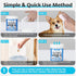 OBSEDE Dog Ear Wipes - Wider Ear Finger Cleaner Grooming Kit Care for Dogs and Cats Regular Soothing Odor Control Reduce Dirt Wax Build Up Pet Sup...