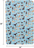 Dog Bed Cover - 38x24x5 Inch Dog Bed Replacement Cover Washable Reusable Dog Bed Liner - Pet Bed Cover for Small to Medium Pet Beds...