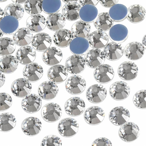 Beadsland Hotfix Rhinestones, 288pcs Flatback Crystal Rhinestones for Crafts Clothes DIY Decoration, Crystal, SS30, 6.3-6.5mm...