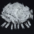 120 Pieces Mini Transparent Plastic Clip Hanging Photo Clips (Clear)...