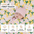 Mini Crib Sheet with Garden Flower Pattern - 100% Organic Cotton Pack n Play Fitted Sheet - Premium Pack n Play Sheets - Compatible as Graco Pack ...